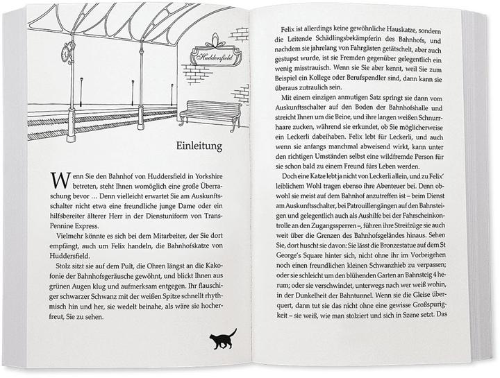 Actual product image Felix - Die Bahnhofskatze (German, Kate Moore, Jochen Schwarzer, 2018)