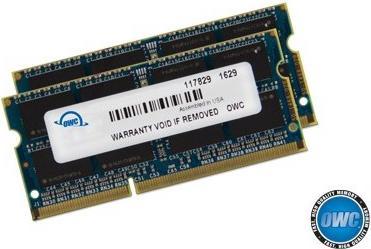 Immagine prodotto OWC Kit di memoria 32.0GB (4x 8GB) PC3-12800 DDR3L 1600MHz SO-DIMM 204 Pin CL11 (4 x 8GB, 1600 MHz, DDR3-RAM, SO-DIMM)
