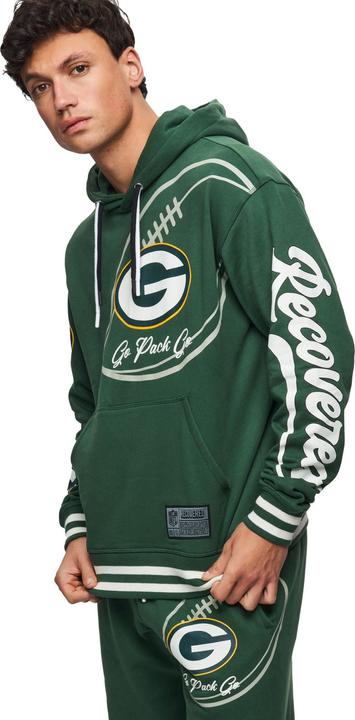 Actual product image Recovered Re:covered Fleece Hoody - PATCHES Green Bay Packers (XXL)