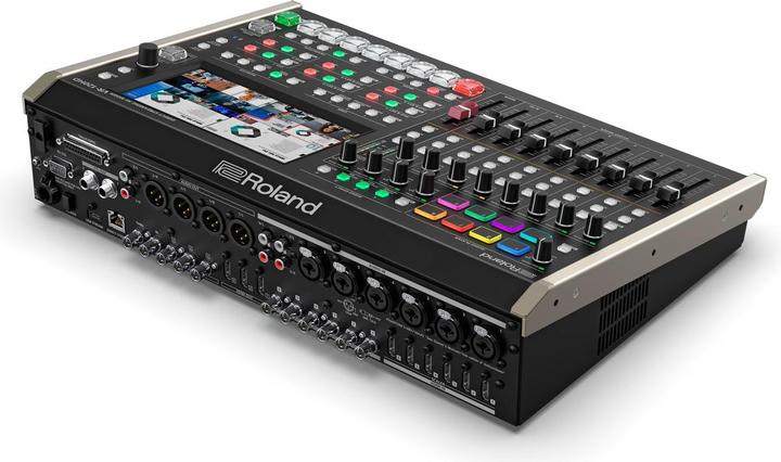 Actual product image Roland 8 Channel HD-SDI/HDMI AV Mixer with USB-C and Network Streaming