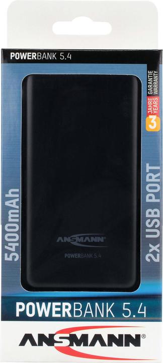 Actual product image Ansmann Powerbank 5.4 (5000 mAh, 20 Wh)