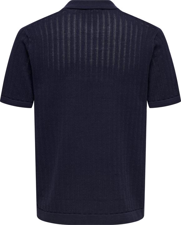 Actual product image Only & Sons ONSMOON Gestricktes Polo-Hemd Polo (M)