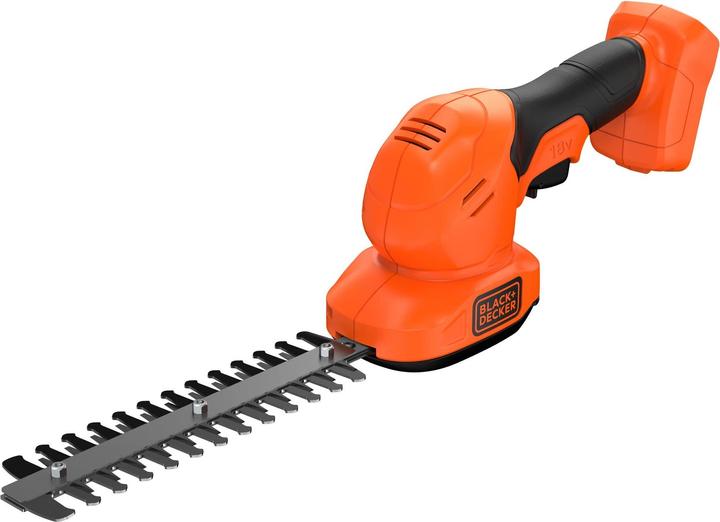 Immagine prodotto Black & Decker Cesoie per erba e arbusti a batteria da 18 V senza batteria e caricatore (Tagliasiepi a batteria)