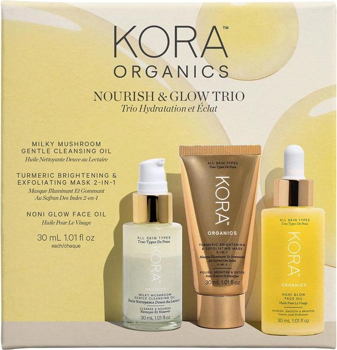 Actual product image Kora Organics - Nourish & Glow Trio Hydration Gift Box