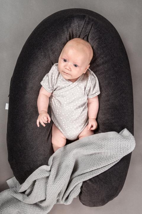 Actual product image Zewi Nursing / positioning pillow velvet (190 cm)