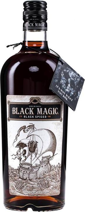 Image du produit Black Magic Rum rhum épicé (1 x 70 cl)