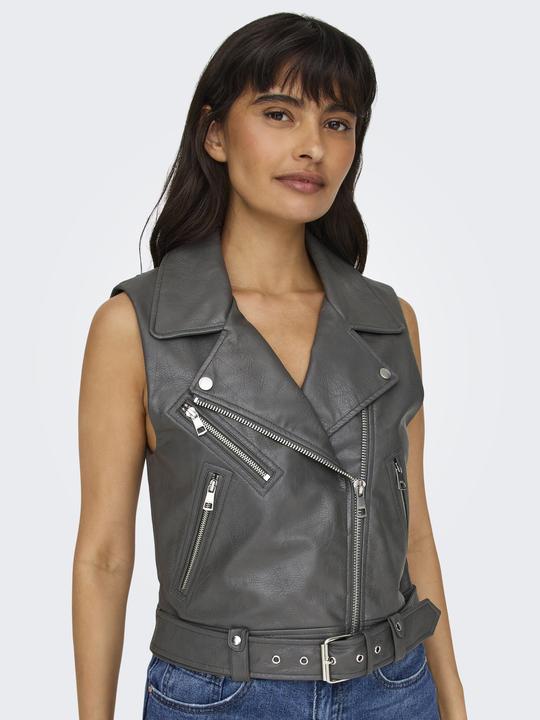 Produktbild Only Kunstleder Weste Kunstlederjacke (XS)