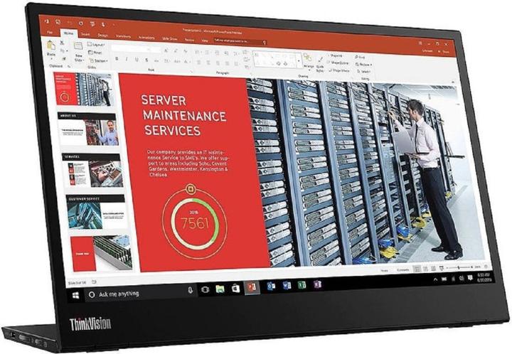 Produktbild Lenovo ThinkVision M15 (1920 x 1080 Pixel, 15.60")