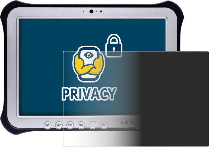 Produktbild BROTECT Sichtschutzfolie Anti-Spy Privacy Folie Blaulicht-Schutz (1 Stück, Toughpad FZ-G1)