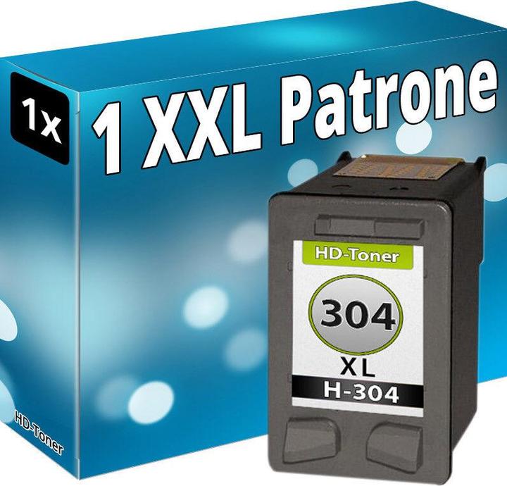 Produktbild Druckfuxx 1x TINTE PATRONEN für HP 304 XL ENVY 5020 5030 5032 5034 Deskjet 3735