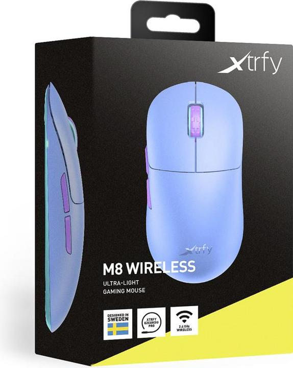 Actual product image CHERRY xtrfy M8 (Wireless, Cable)