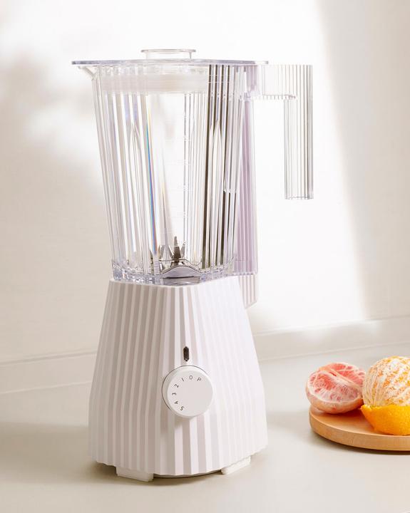 Produktbild Alessi Blender Pliss - 5 snelheden + turbostand - wit - Michele de Lucchi - 1.5 liter - MDL09 W (700 W)