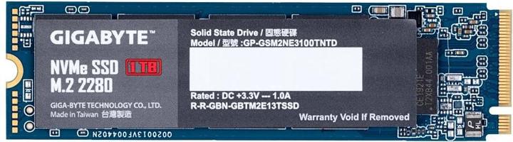 Gigabyte GP-GSM2NE3100TNTD (1000 GB, M.2 2280)