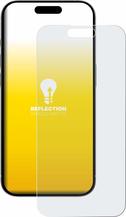 Immagine prodotto upscreen Reflection Shield Pellicola Opaca (1 Pezzo/i, Apple iPhone 15)