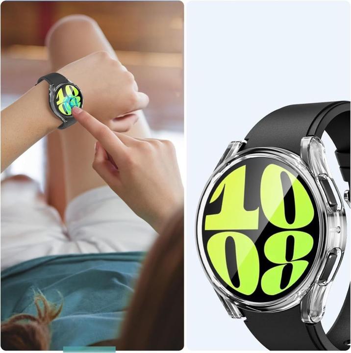 Actual product image Tech-Protect Defence360 case for Samsung Galaxy Watch 6 (40 mm) - transparent