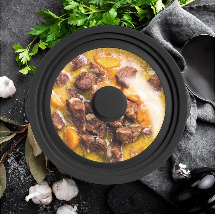Actual product image Relaxdays Topfdeckel (24 cm, Plastic)