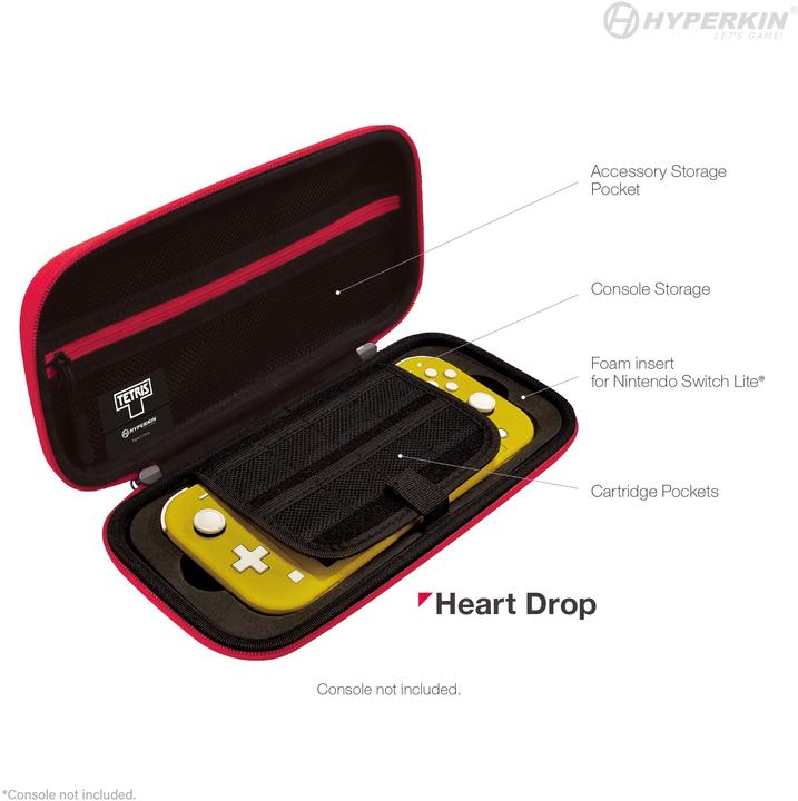 Immagine prodotto Hyperkin Tetris Eva Hard Shell Carrying Case Heart Drop (Switch, Switch Lite, Switch OLED)