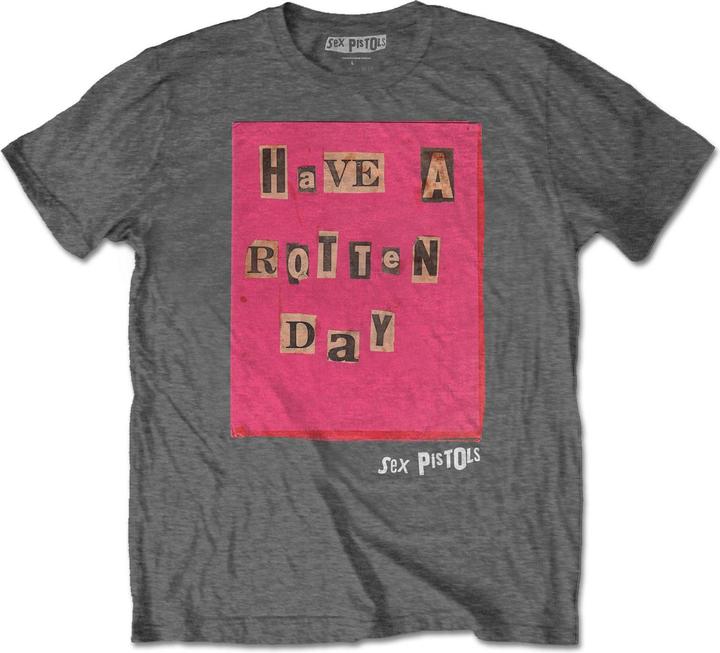 Immagine prodotto Sex Pistols Rotten Day Maglietta Adulto Unisex (S)