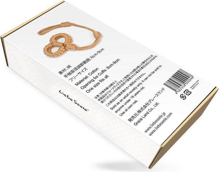 Immagine prodotto Liebe Seele Bound You II Shibari Bondage Rope Handcuff con guinzaglio