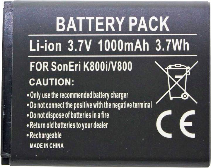 Actual product image Sony Ericsson Battery K800i