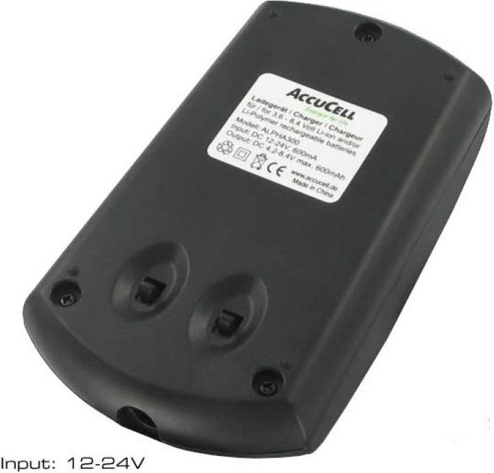 Actual product image AccuCell Quick charger Canon NB-2LH, NB-2L (Charger)