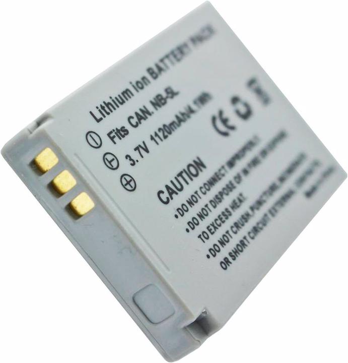 Image du produit Canon Batterie NB-5L Digicam IXUS 800 IS NB-5LH (Batterie)