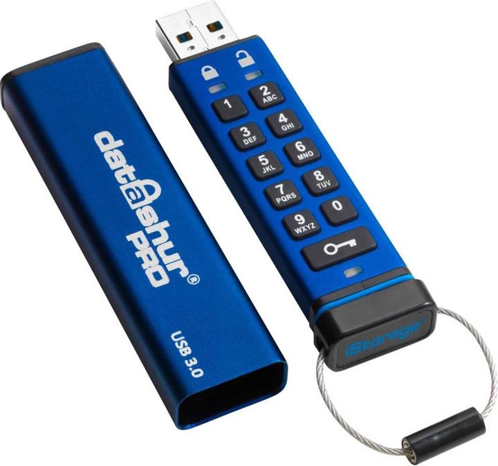 Actual product image iStorage Datashur Pro (16 GB, USB 3.0, USB-A)