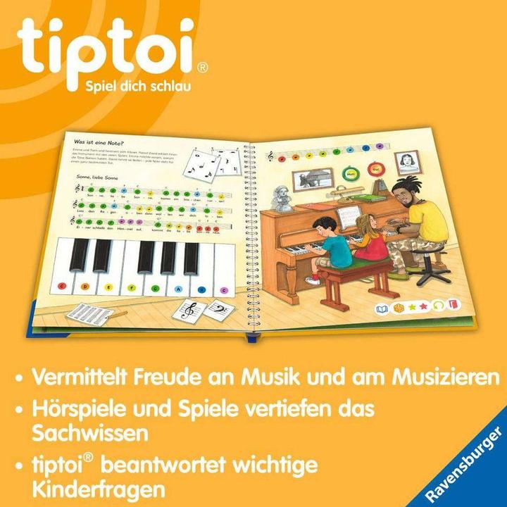 Produktbild tiptoi Wieso? Weshalb? Warum? Wir entdecken die Musik (Deutsch, Inka Friese, Guido Wandrey, 2023)