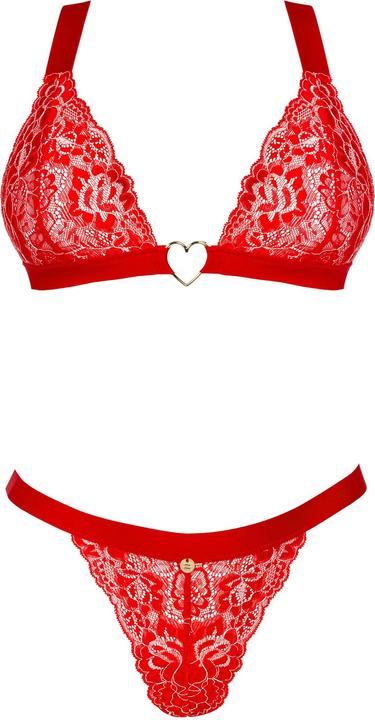 Produktbild Obsessive Elianes Zweiteiliges Set Rot (M/L)