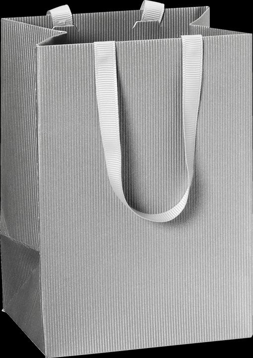 Produktbild Stewo Geschenktasche 10x8x14 One Colour silber (Geschenktüte, 1 x)