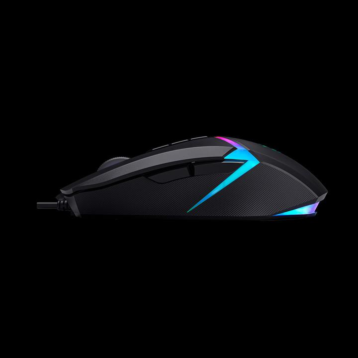 Actual product image Bloody W60 Max Maus Beidhändig USB Typ-A 10000 DPI (Cable)