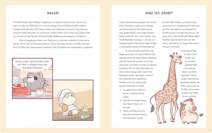 Produktbild Manga Chibi – Zeichenkurs Niedliche Tiere (Deutsch, Phoebe Im, Beate Wellmann, 2024)