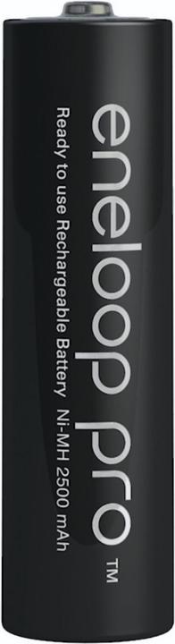 Actual product image Panasonic Rechargeable batteries ENELOOP Pro BK-3HCDE (2 pcs., AA, 2500 mAh)
