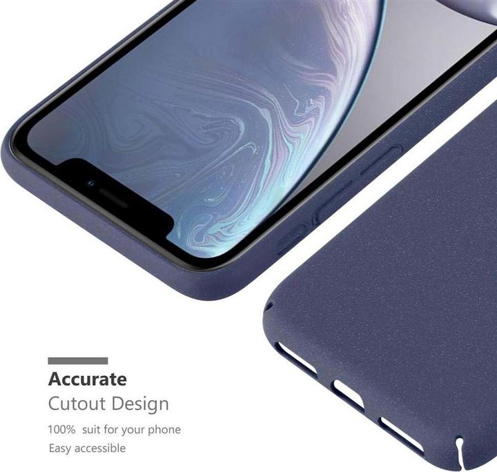 Image du produit Cadorabo Couverture rigide Frosty Cover (Apple iPhone XR)