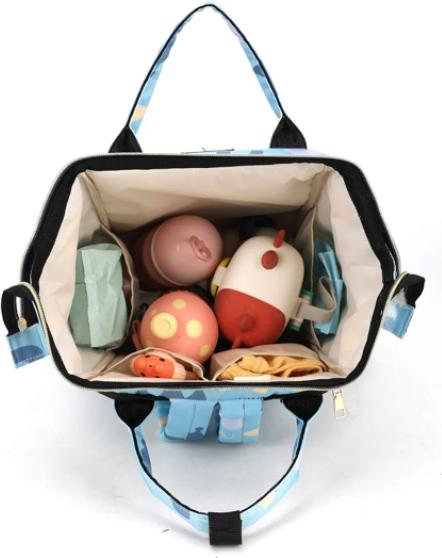 Actual product image Little bear Changing backpack