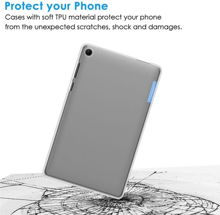 Produktbild Lobwerk TPU Soft-COVER für LENOVO Tab3 7 Plus TB-7703 F/X Silikon Case Schutz Hülle Etui (X)