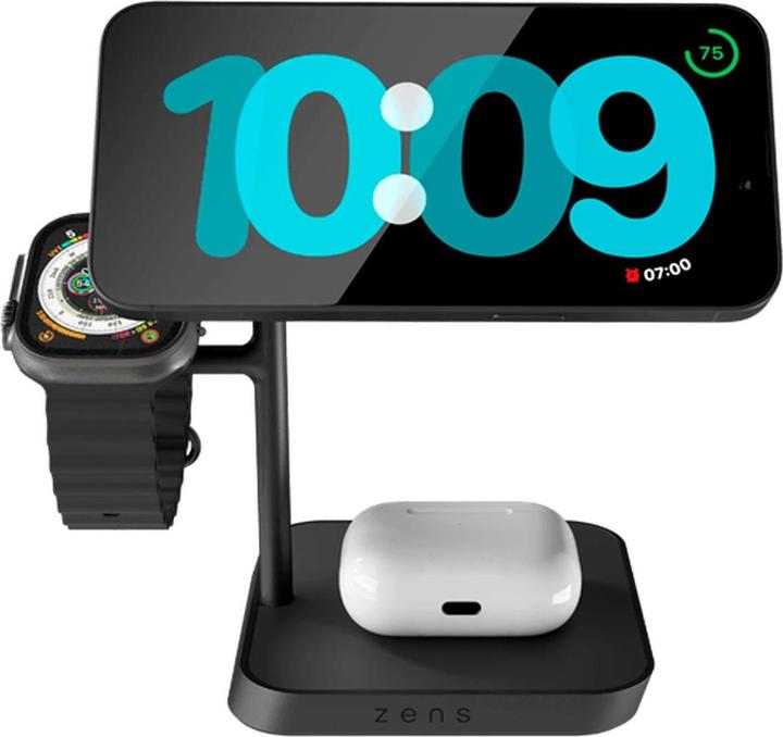 Actual product image Zens 4-in-1 MagSafe + Watch charger (45 W)