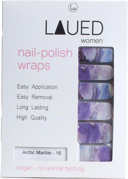 Actual product image Vargu marble (Artificial nails, Artic Marble)