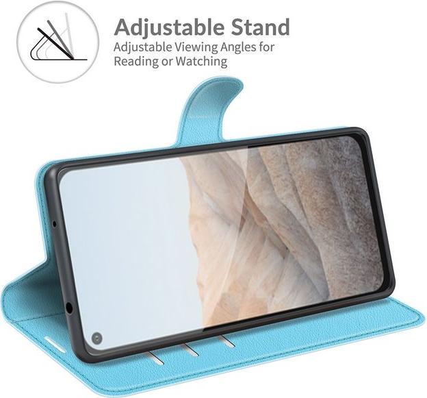 Produktbild MU Classic Litchi Leder Bookcover Series (Google Pixel 5a)