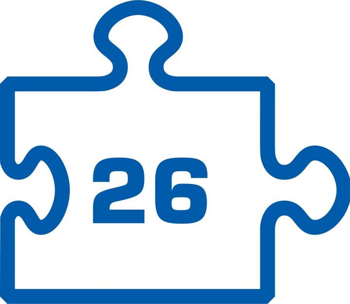 Produktbild Brilliant Tools Zug- und Druckhülsen-Satz | mit 4 Spindeln | 26-tlg.