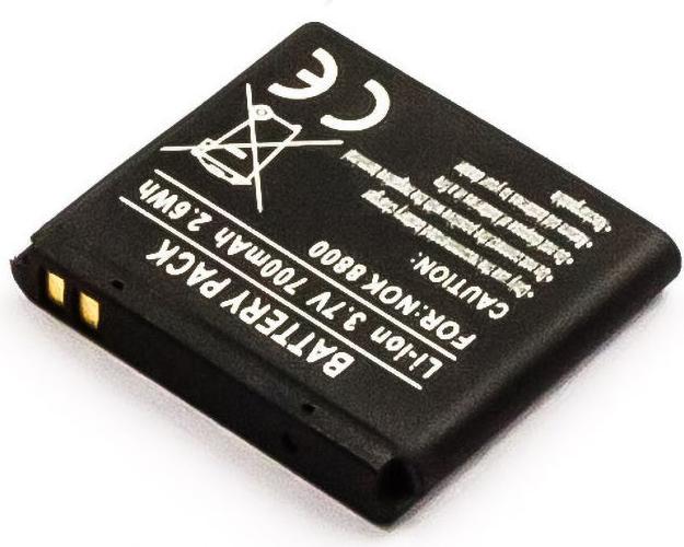 Actual product image AGI 2993 Lithium-Ion 500mAh 3.7V Rechargeable Battery