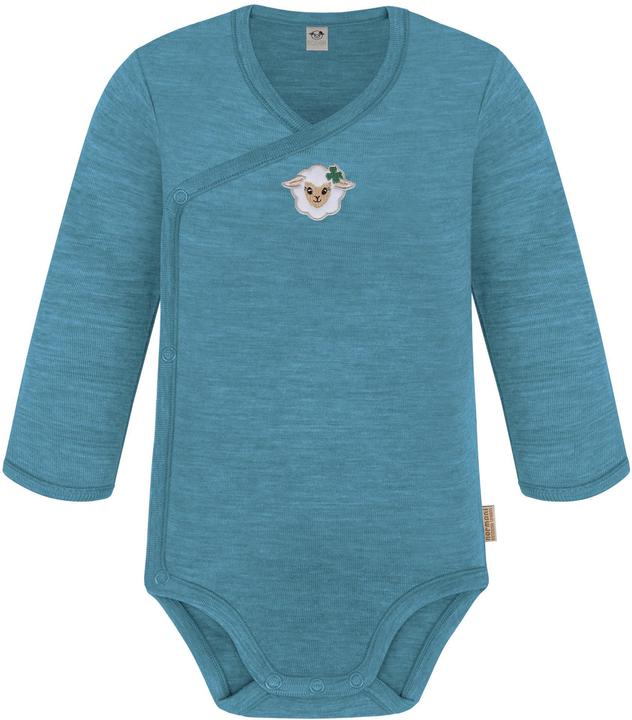 Normani Baby Merino Wickelbody Langarm "Kaitaia" - 9327