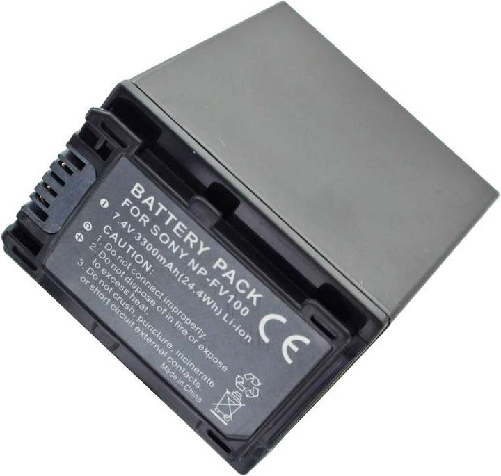Image du produit Sony Batterie NP-FV100, NP-FV90, NP-FV70 Batterie NP-FV30, NP-FV50, NP-FH30, NP-FH40, NP-FH50 (Batterie)