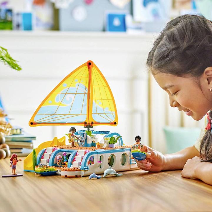 Immagine prodotto LEGO 42664 ® AMICI avventura in barca a vela (42664, LEGO Friends)