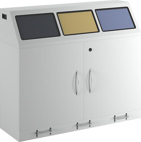 Produktbild Wertstoffsammler, Stahl (210 l)