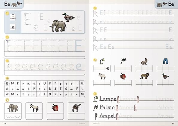 Actual product image Ich kann die Grundschrift Teil A (German, Katrin Langhans, 2015)