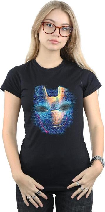 Produktbild Iron Man Distressed Head TShirt (S)