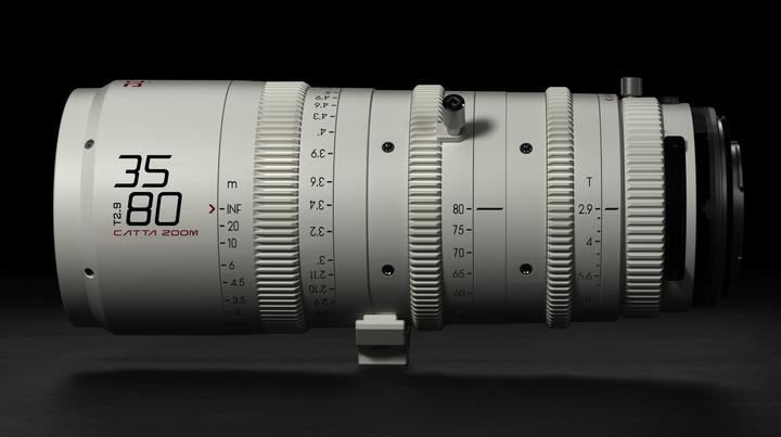 Image du produit Dzofilm Catta Zoom 35-80 T2.9 Blanc pour monture E (FF) (Sony E, Plein format)