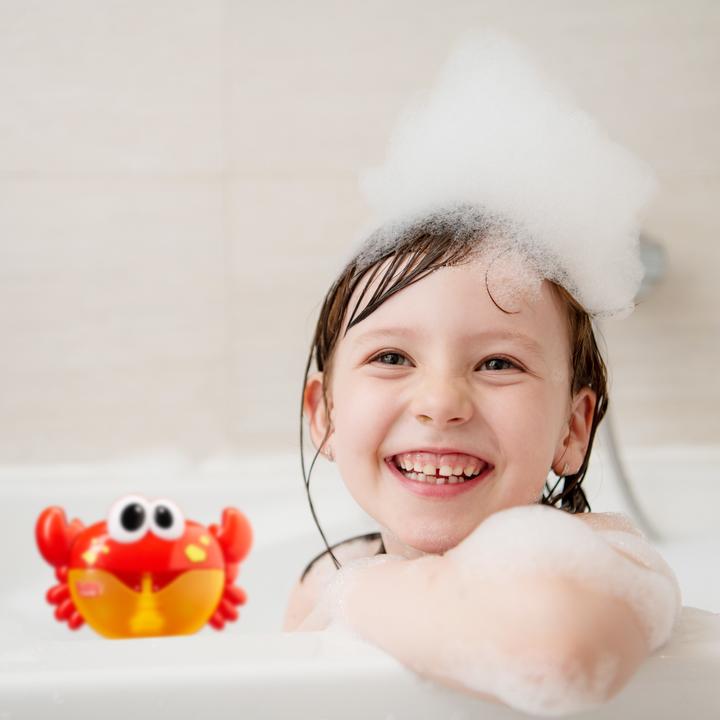 Image du produit Relaxdays Jouet de crabe pour le bain, rouge