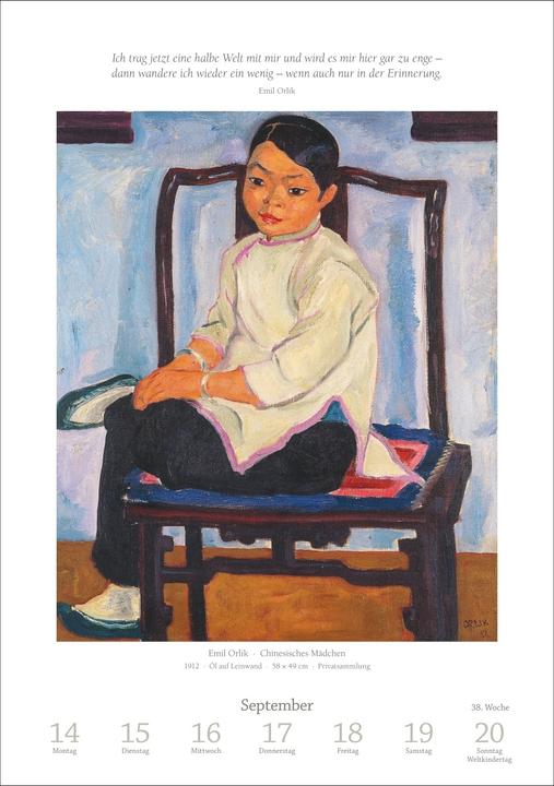 Immagine prodotto Harenberg Kunst Wochen-Kulturkalender 2026 - 53 Meisterwerke der Malerei (Copertina rigida, Tedesco)